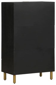 Móvel alto 60x33x100 cm derivados de madeira preto
