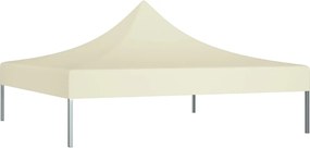 Teto para tenda de festas 2x2 m 270 g/m² cor creme