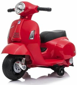 Motocicleta Mini Vespa Vermelho