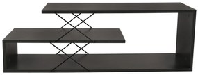 TV Stand Zigzag – Antracite – 120x40x30 cm