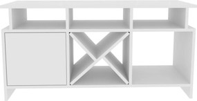 Móvel TV Auburn – Branco – 120 cm x 29,9 cm x 60,6 cm