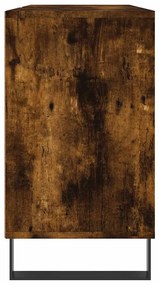 Armário casa de banho 80x33x60 cm deriv.madeira carvalho fumado