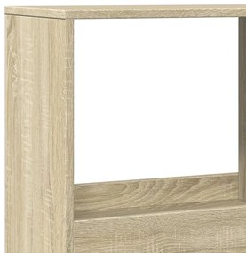 Estante 100x33x175 cm derivados de madeira carvalho sonoma