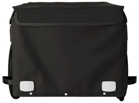 Reboque para bicicleta 30 kg ferro preto
