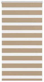 vidaXL Cortina de zebra 75x100 cm largura do tecido 70,9 cm poliéster