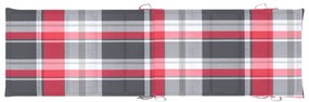 Espreguiçadeiras com almofadões 2 pcs madeira de acácia maciça