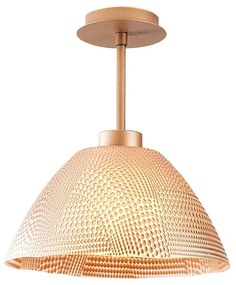 Candeeiro Chandelier Bornova – Cobre – Diâmetro 30 cm, Altura 32 cm