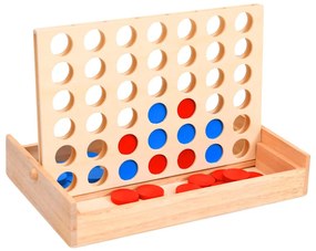 vidaXL Jogo 4 em linha 24x15x4 cm madeira maciça
