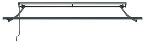 Marquise Retrátil Manual vidaXL Antracite 300x250 cm