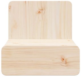 Mesa de Cabeceira Montada na Parede com gaveta 2 pcs Castanho