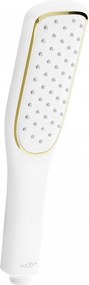 Mexen R-49 chuveiro de mão 1-função, branco/dourado - 79549-25