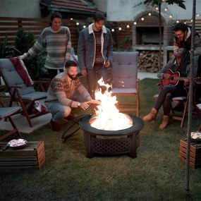 Cadeira executiva ergonômica com apoio para os pés retrátil para escritório