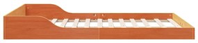 Estrutura da Cama Castanho-mel 140 x 190 cm
