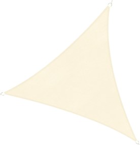 Vela de Sombra Triangular 4x4x4 m Toldo Vela de HDPE com Proteção UV A