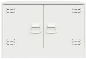 Móvel de TV 67x39x44 cm aço branco
