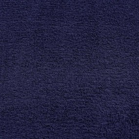 Sabonete toalhas 4 pcs azul marinho 30x30cm 360gsm 100% algodão