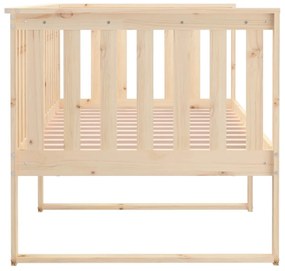 Cama de dia sem colchão 100x200 cm pinho de madeira maciça