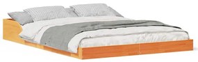 Estrutura da Cama Castanho-mel 120 x 200 cm