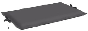 Almofadão p/ espreguiçadeira 186x58x4cm tecido oxford antracite
