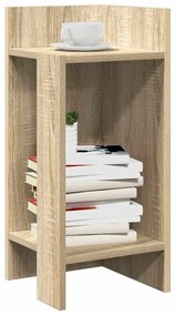 vidaXL Mesas laterais 2 pcs c/ prateleira 110x50x103cm carvalho sonoma