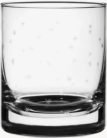 Copos de uísque em cristal artesanal Stars, conjunto de 4