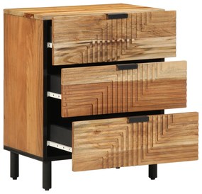 Cabeceira de Cama vidaXL 50x33x62 cm em Madeira de Acácia
