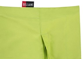 Pufe almofada verde lima 140 x 180 cm FUZZY Beliani