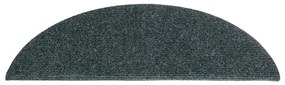 Tapetes de escada adesivos 20 pcs 56x17x3 cm verde