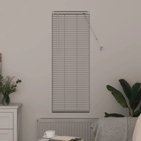 Persiana de Janela com cortinas Outros Manual Branco 80 x 130 cm Alumí