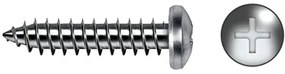 Caixa de parafusos CELO 16 mm 4,8 x 16 mm Parafuso para chapa de metal 250 Unidades Zincado