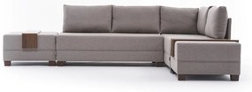 Sofá-Cama de Canto Fly – Creme – 210x70x280 cm
