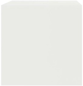 Móvel de TV 80x40x40 cm derivados de madeira branco