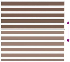 Cortina de zebra 155x150 cm largura do tecido 150,9cm poliéster