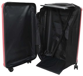 Mala Dobrada Casco Rígido 28'' Vermelha 50x30x76 cm ABS