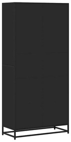 Estante 80,5x35x170,5 cm derivados de madeira preto