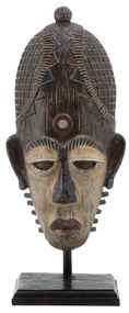Figura Decorativa 22 X 17 X 54,5 cm Africana