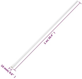 Calhas para cabos Ø16 mm 30 m PVC