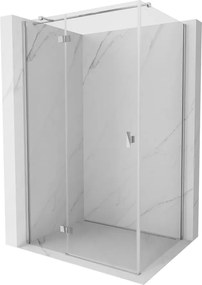 Mexen Mist-H T cabine de duche articulada esquerda 75 x 85 cm, transparente, cromada - 8A5T-075-085-01-00-L