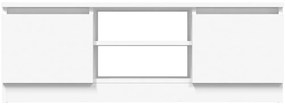Móvel de TV com porta 102x30x36 cm branco