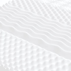 Sofá-cama c/ gavetão e colchões 90x190 cm veludo cinzento-claro