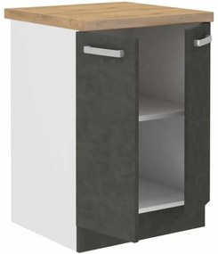 Mobiliário Auxiliar 60 x 51,6 x 85 cm Cinzento