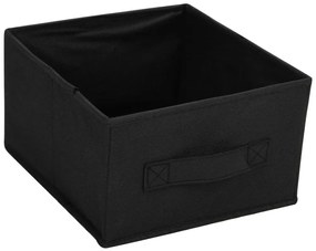 Armário de arrumação com 6 gavetas 55x29x55 cm aço preto