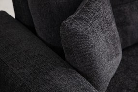 Sofá-cama de 3 Lugares Sinor – Antracite – 225x92x75 cm