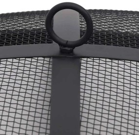Braseira de exterior com grelha aço inoxidável 76 cm