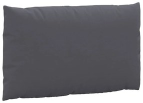 Almofadões de paletes 3 pcs tecido oxford antracite