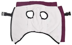 casaco para cães com arnês impermeável reflexivo roxo L24