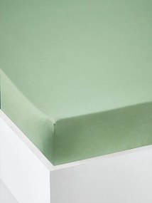Lençol-capa para criança, Oeko-Tex® verde medio liso