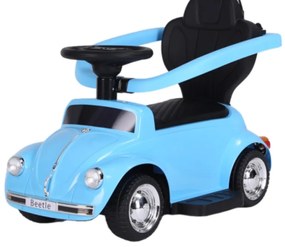 Andarilho bebés Carro de passeio e de empurrar Volkswagen Beetle, 2 em 1 Azul