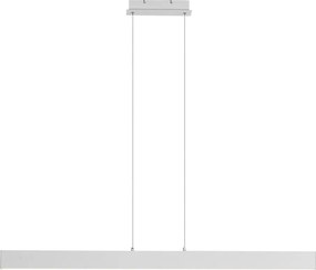 Candeeiro suspenso branco com LED regulável em 3 níveis 2700-4000K com interruptor DIP - Keane