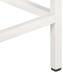 Mesa de cabeceira 40x30x50 cm madeira de mangueira maciça